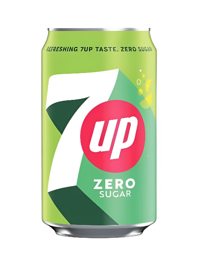 24 x 7Up Zero 330Ml