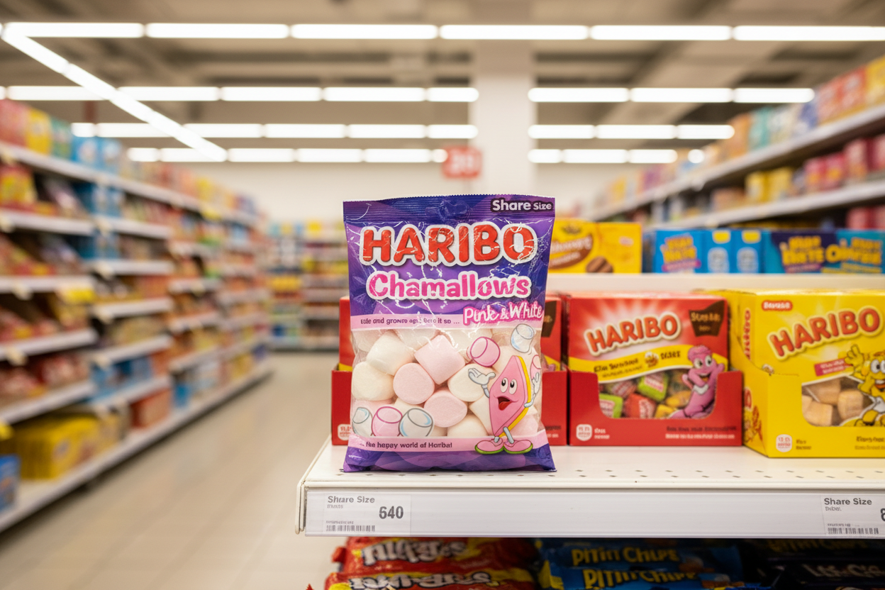 12 x Haribo Chamallows Bag 140Gm