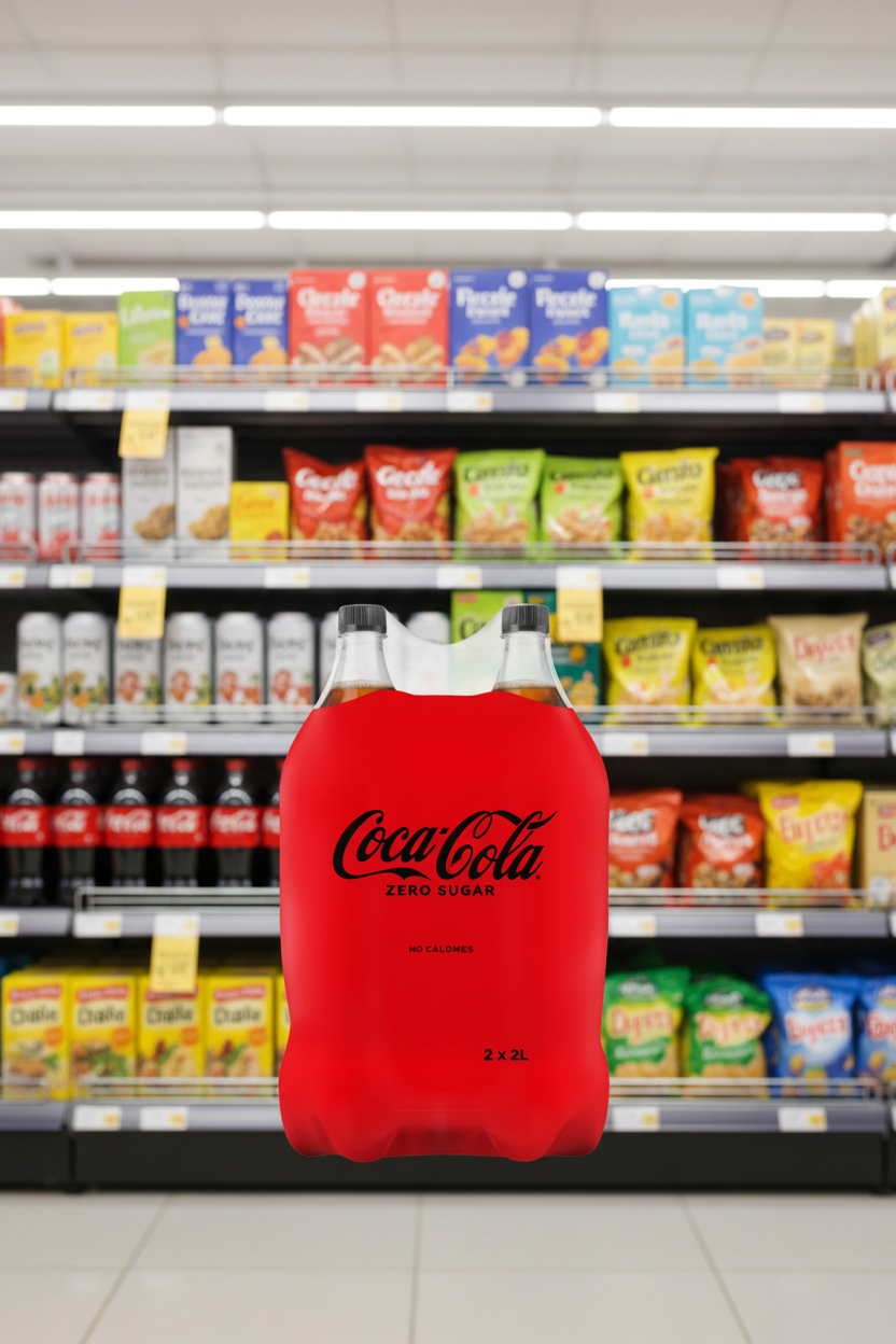 3 x Coca-Cola Zero Sugar 2 X 2L