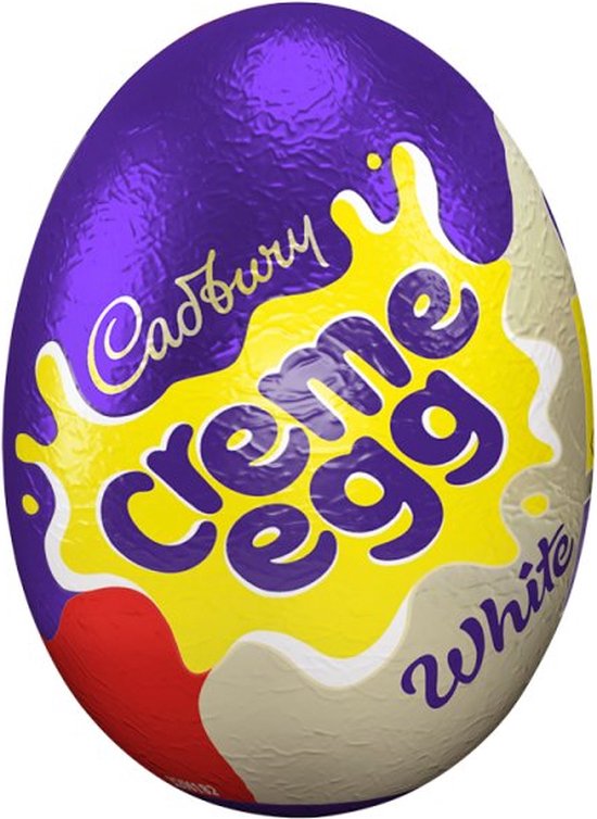 48 X Crème Egg White Singles - 40Gm