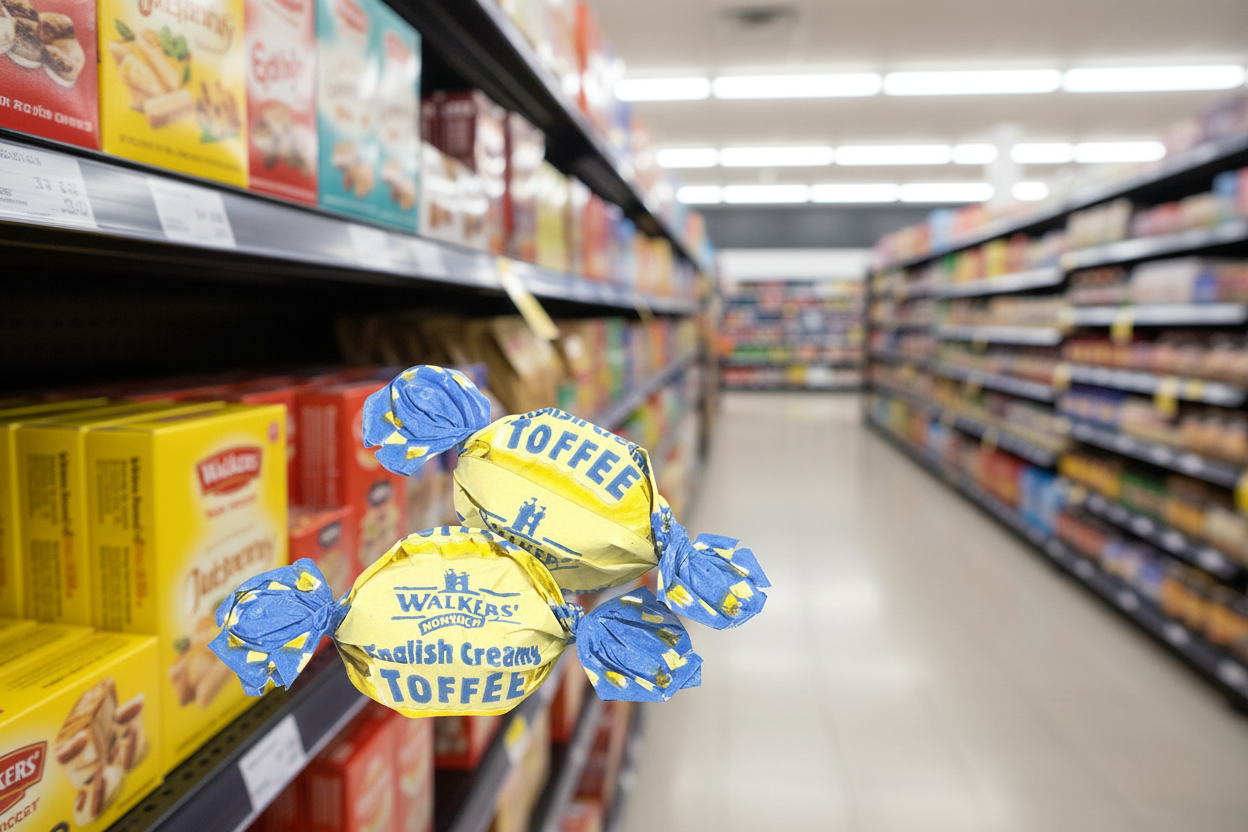 12 x Walkers Packets Olde English 150Gm