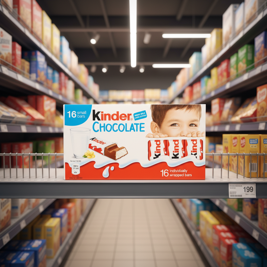 10 x Kinder Chocolate T16 - 200GM