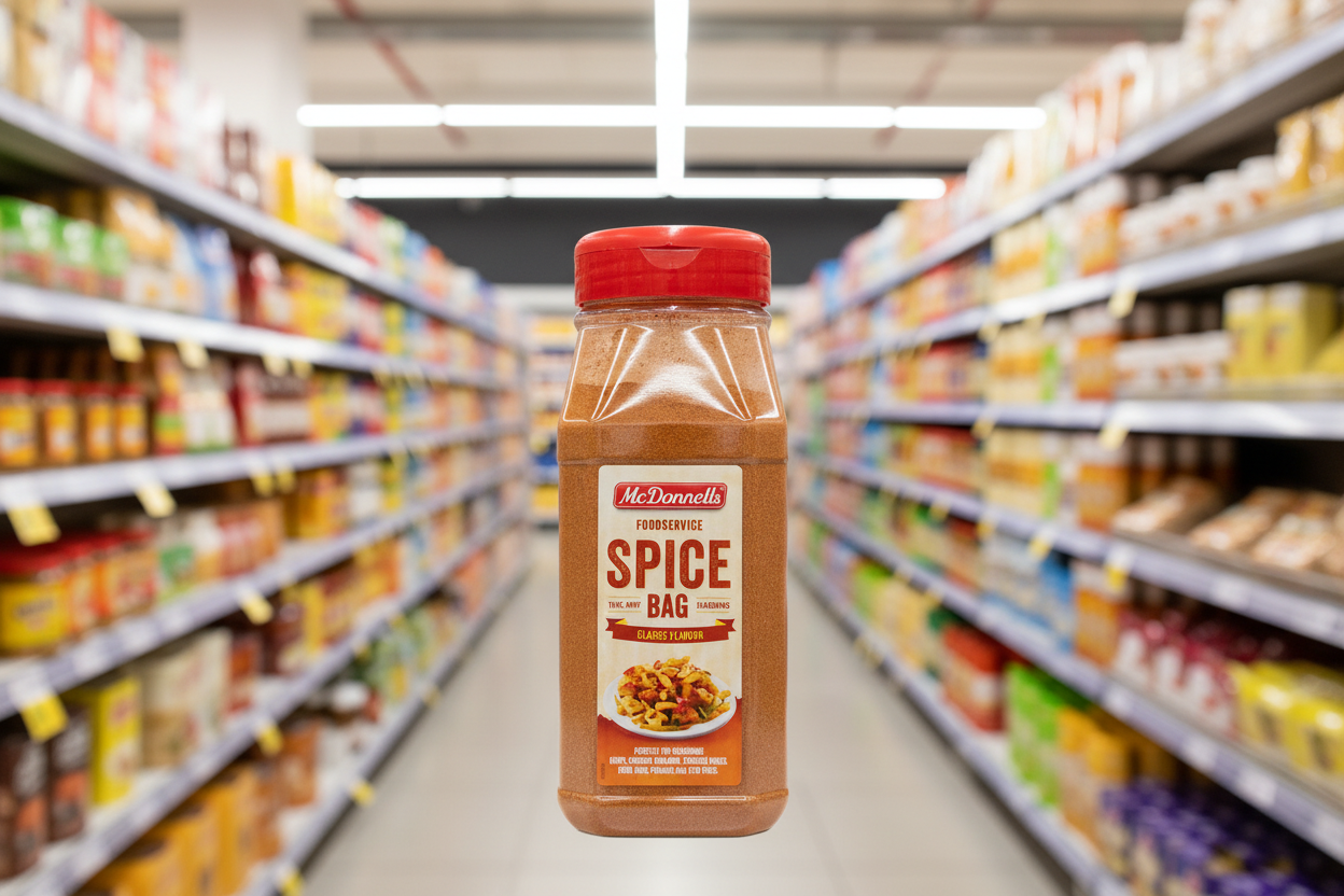 6 x Mcdonnells Foodservice Spice Bag Classic Flavour 600G