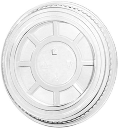 16 x Greenspirit Flat Lid Straw Slot For Juice Cup 9/12/14/16Oz 50 Pk