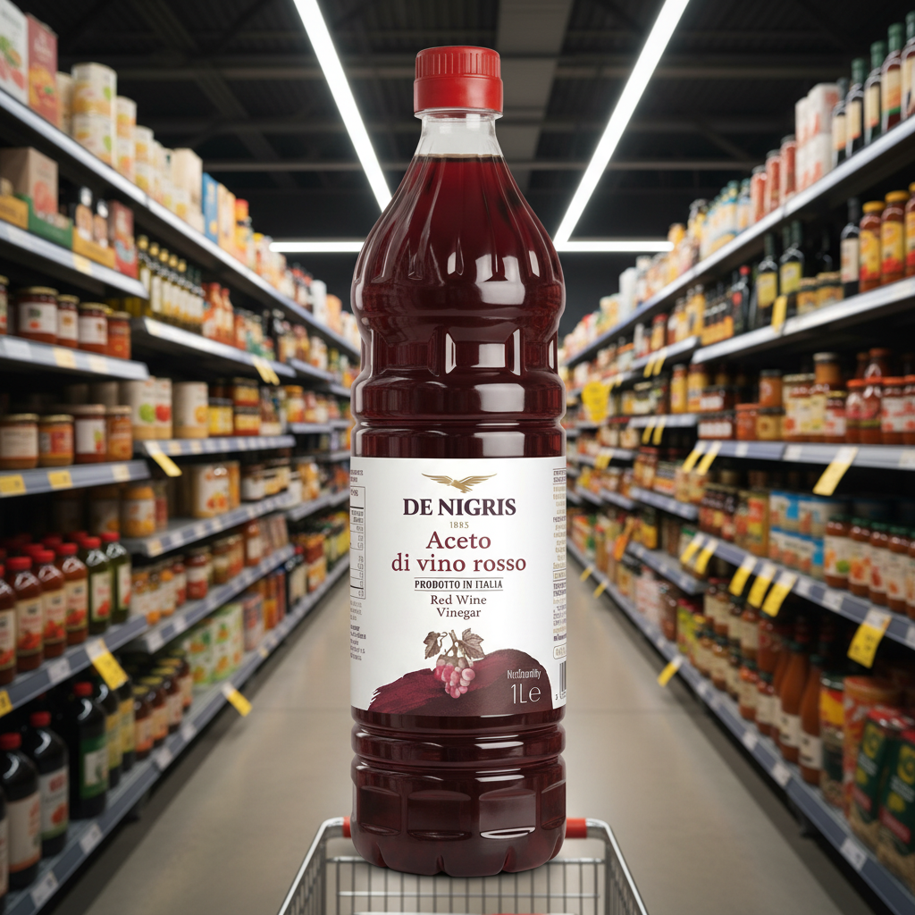 De Nigris Red Wine Vinegar 1L