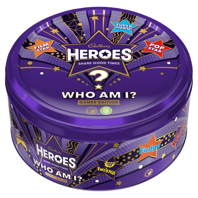 Cadbury Heroes Chocolate Tin Large 750GM