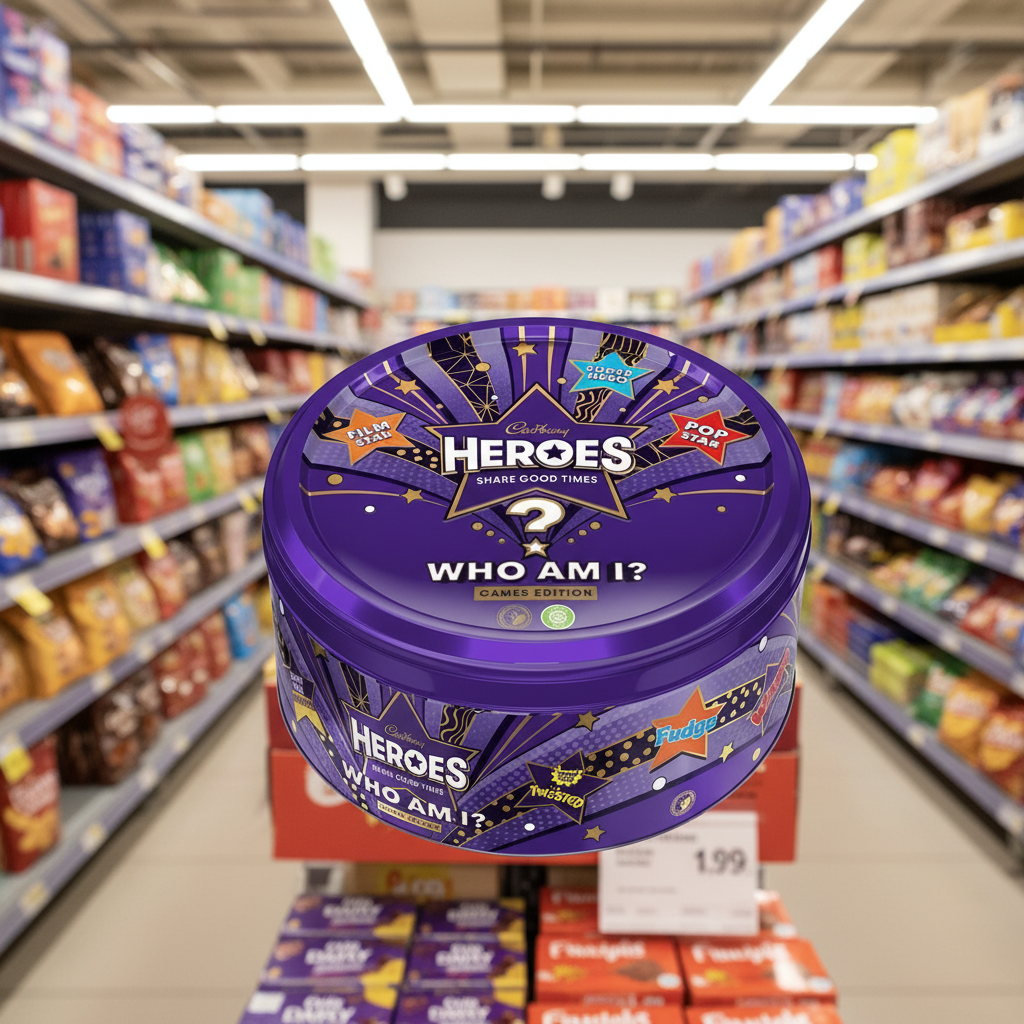 Cadbury Heroes Chocolate Tin Large 750GM