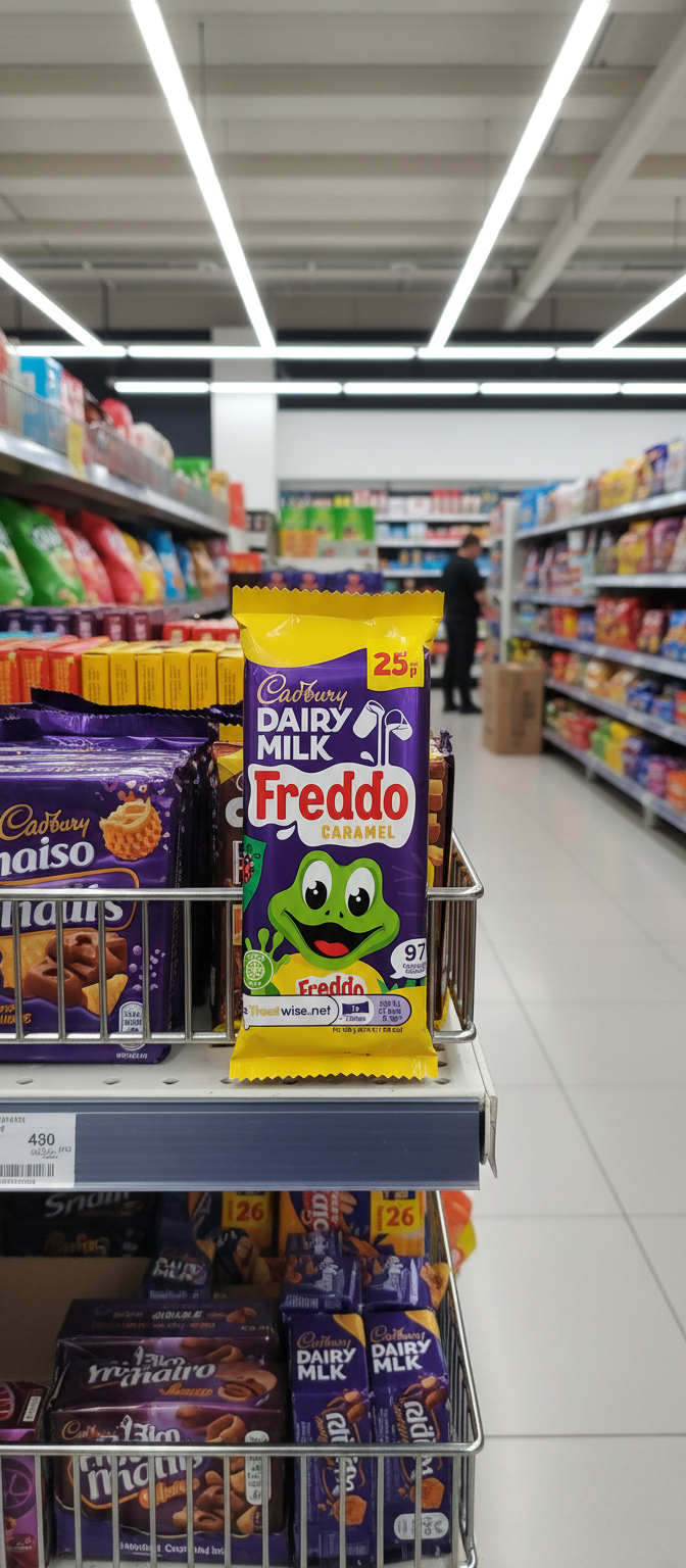 60 x Cadbury Dairy Milk Freddo Caramel Chocolate Bar 19.5G