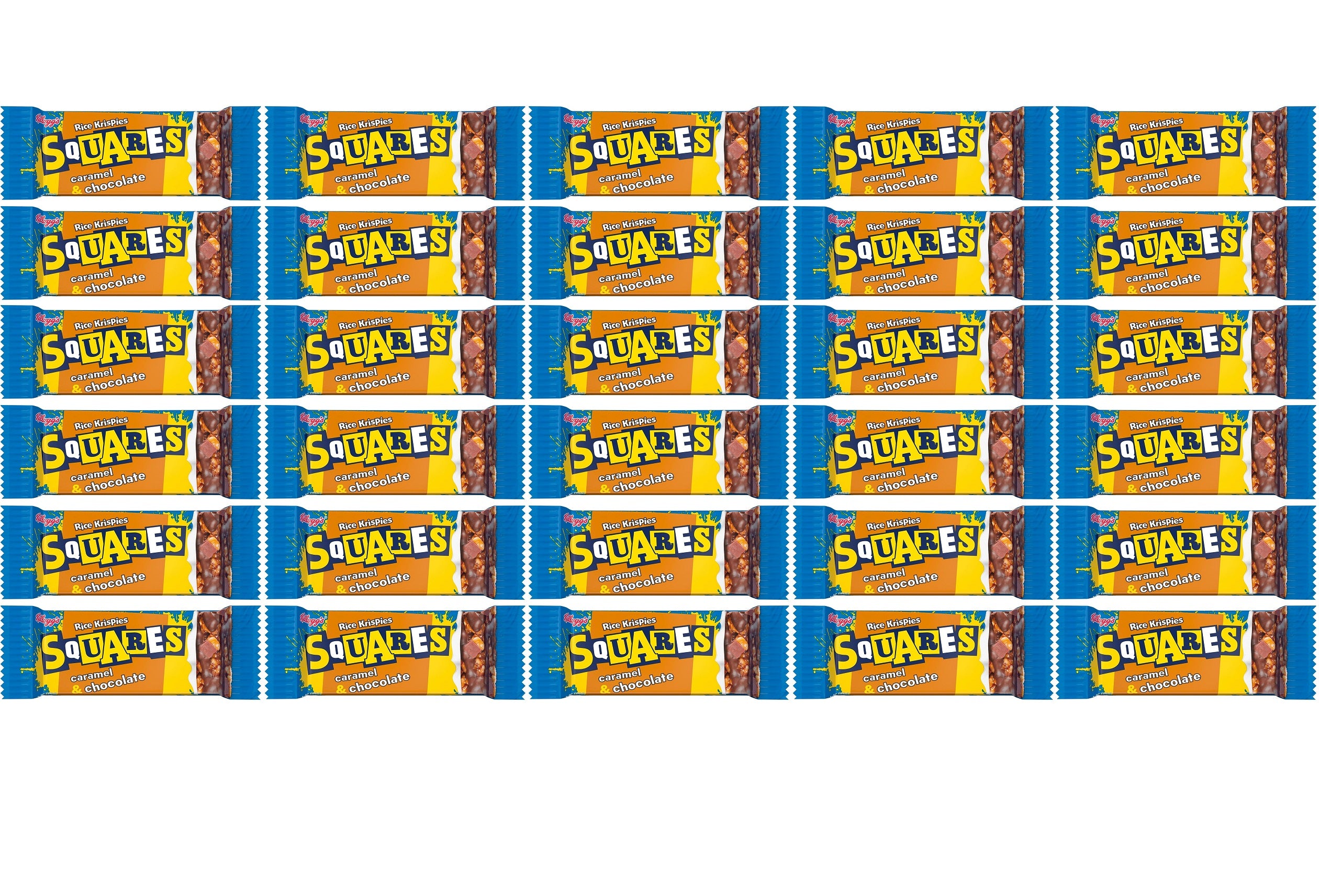 30 x Rice Krispie Squares Chocolate Caramel - 36GM