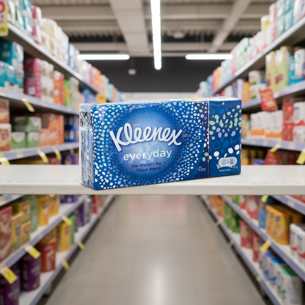 24 X Kleenex Everyday Pocket Tissues - 8 Pack