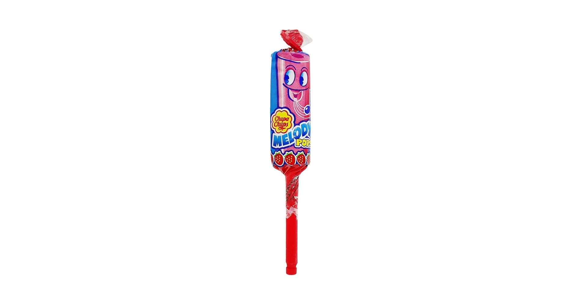 12 x Chupa Chups Melody Pops Strawberry 18G