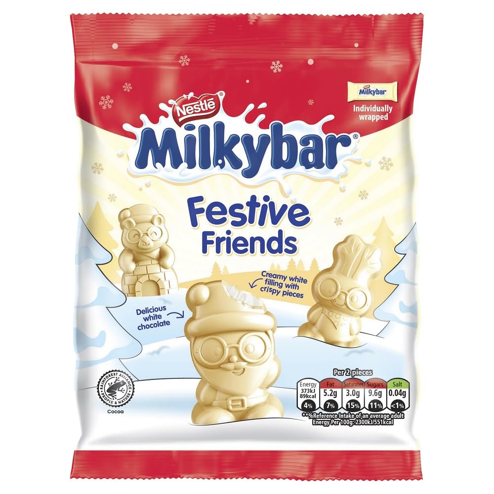 12 x Milkybar Festive Friends 57G