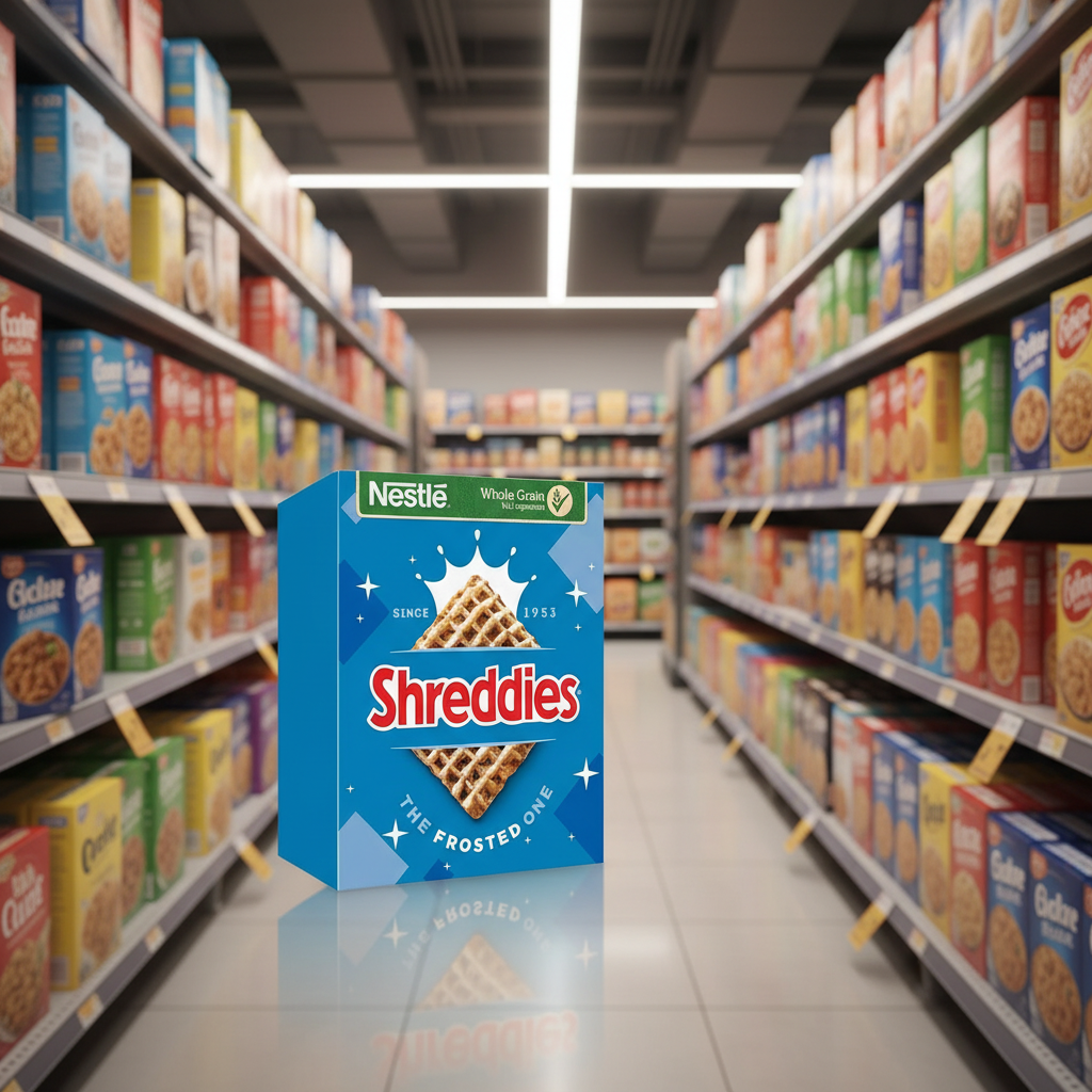 5 X Nestle Frosted Shreddies - 500Gm