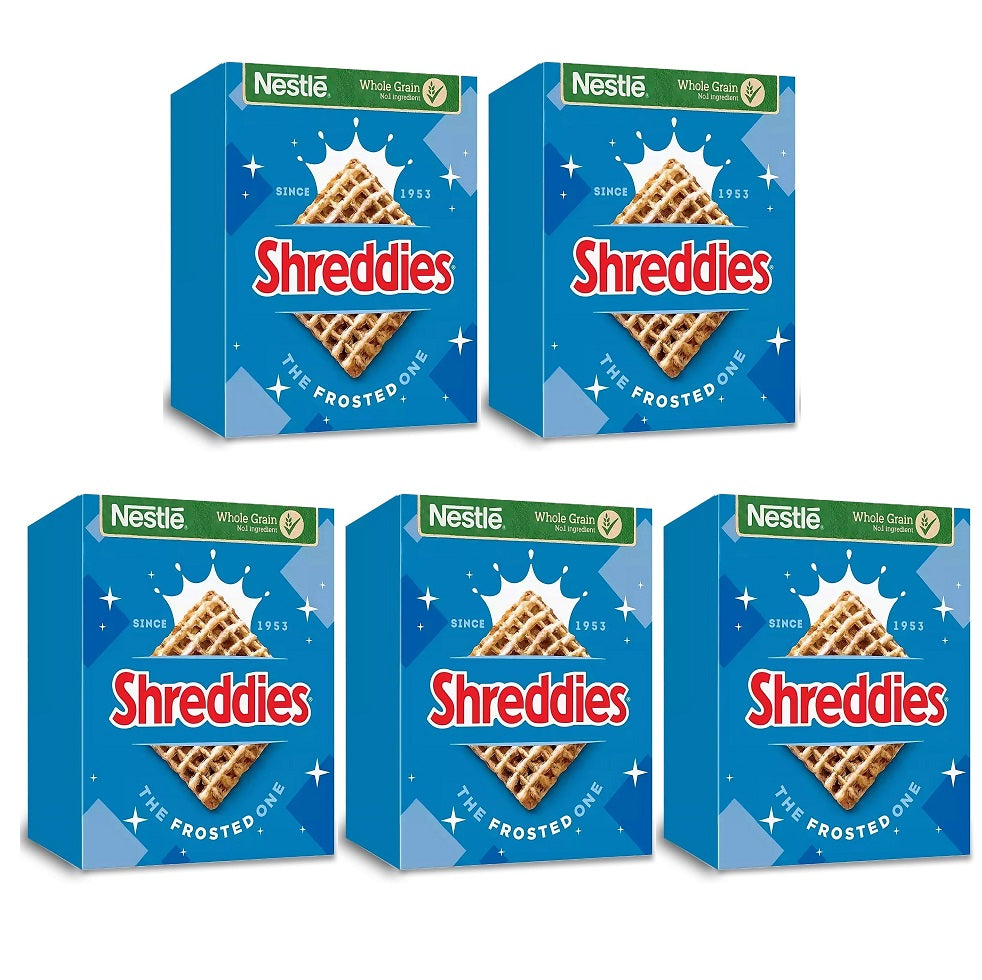 5 X Nestle Frosted Shreddies - 500Gm