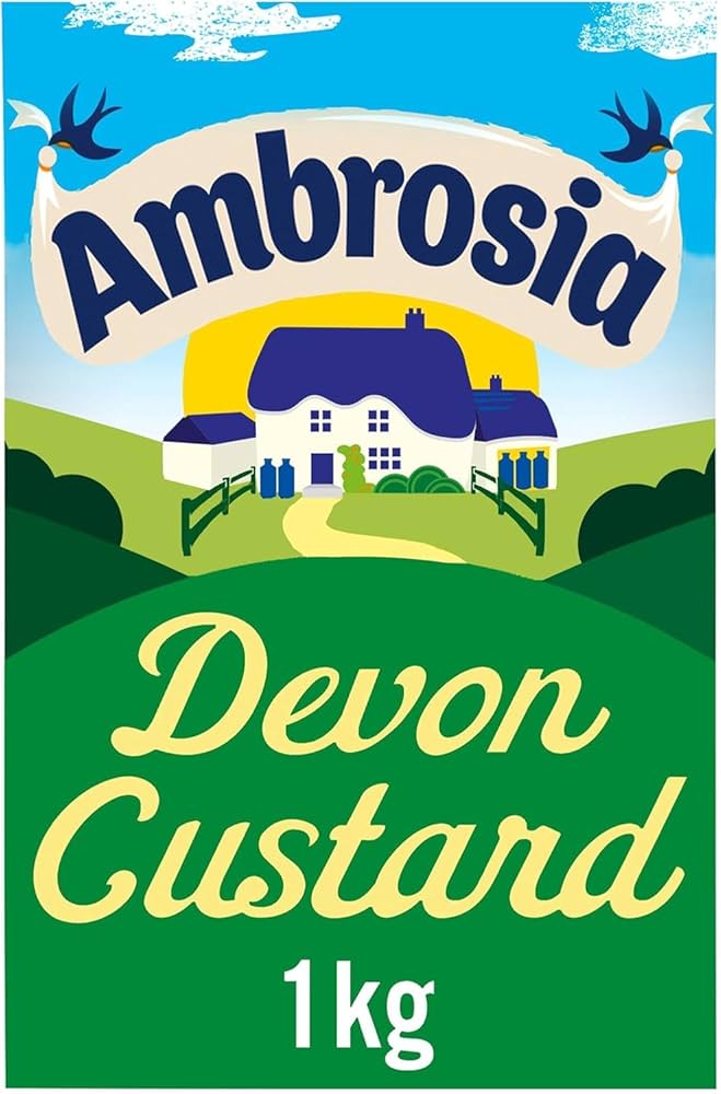 12 x Ambrosia Devon Custard - 1KG