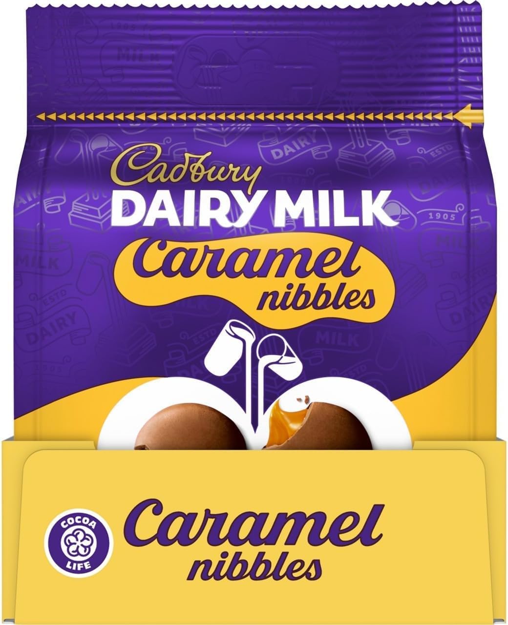 10 X Cadbury Caramel Nibbles - 85Gm