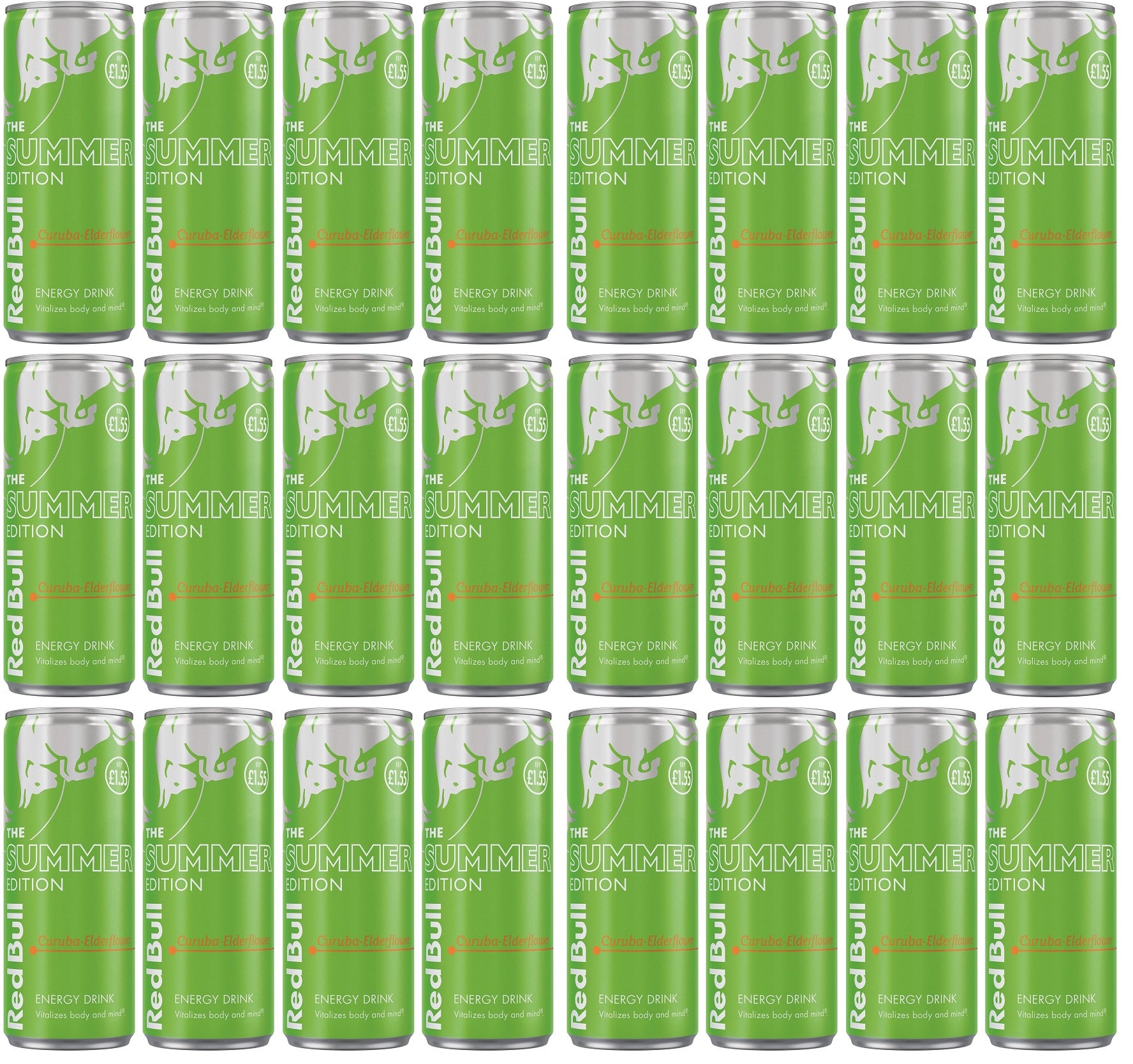 24 x Red Bull Curuba-Elderflower Energy Drink 250Ml