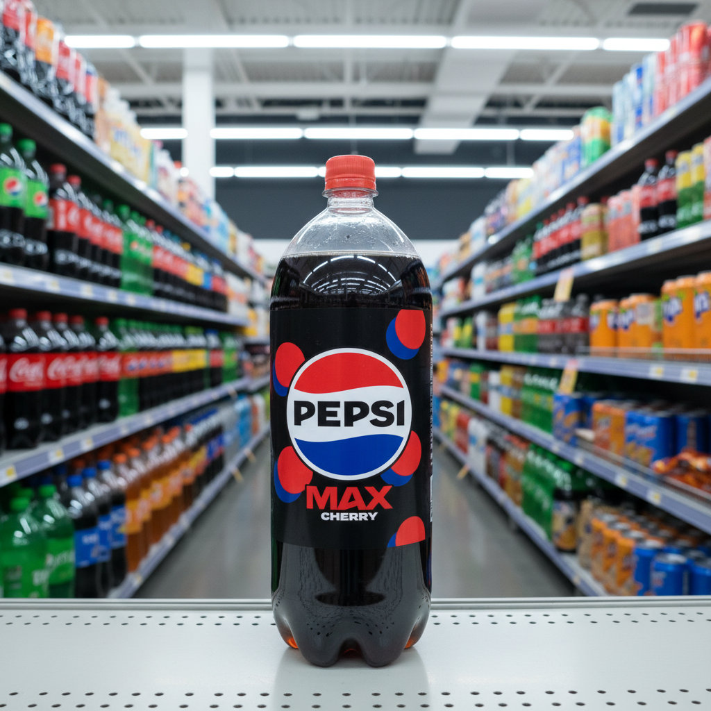 8 x Pepsi Max Cherry Soft Drink 2 Litres