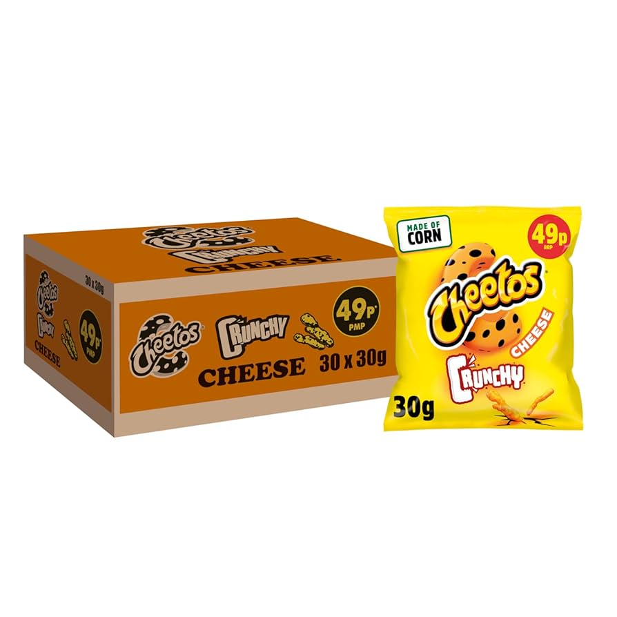 30 x Cheetos Crunchy Cheese - 30GM
