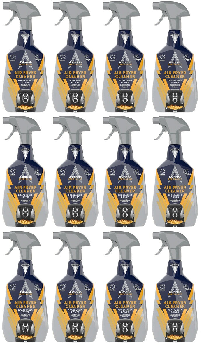 12 X Astonish Specialist Air Fryer Cleaner - 750Ml