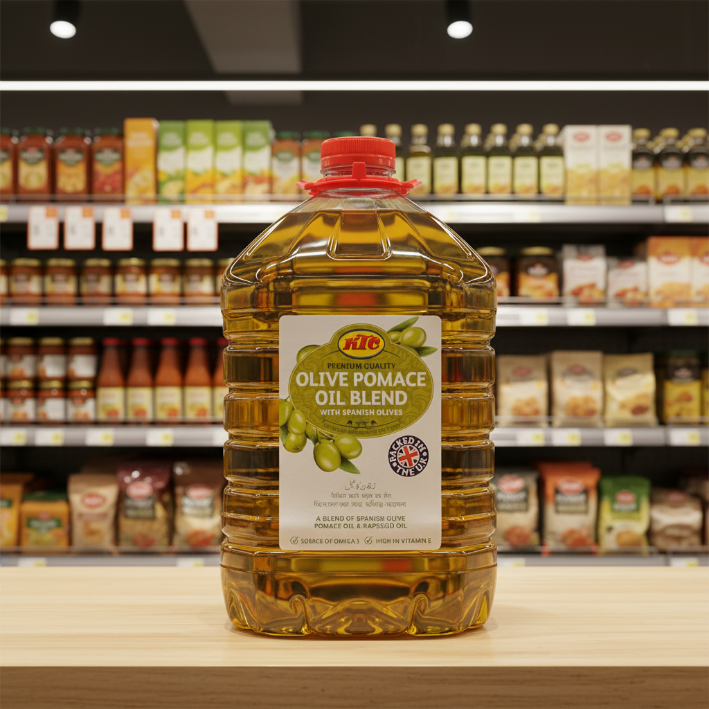3 x Ktc Olive Pomace Oil Blend With Spanish Olives 5 Litres