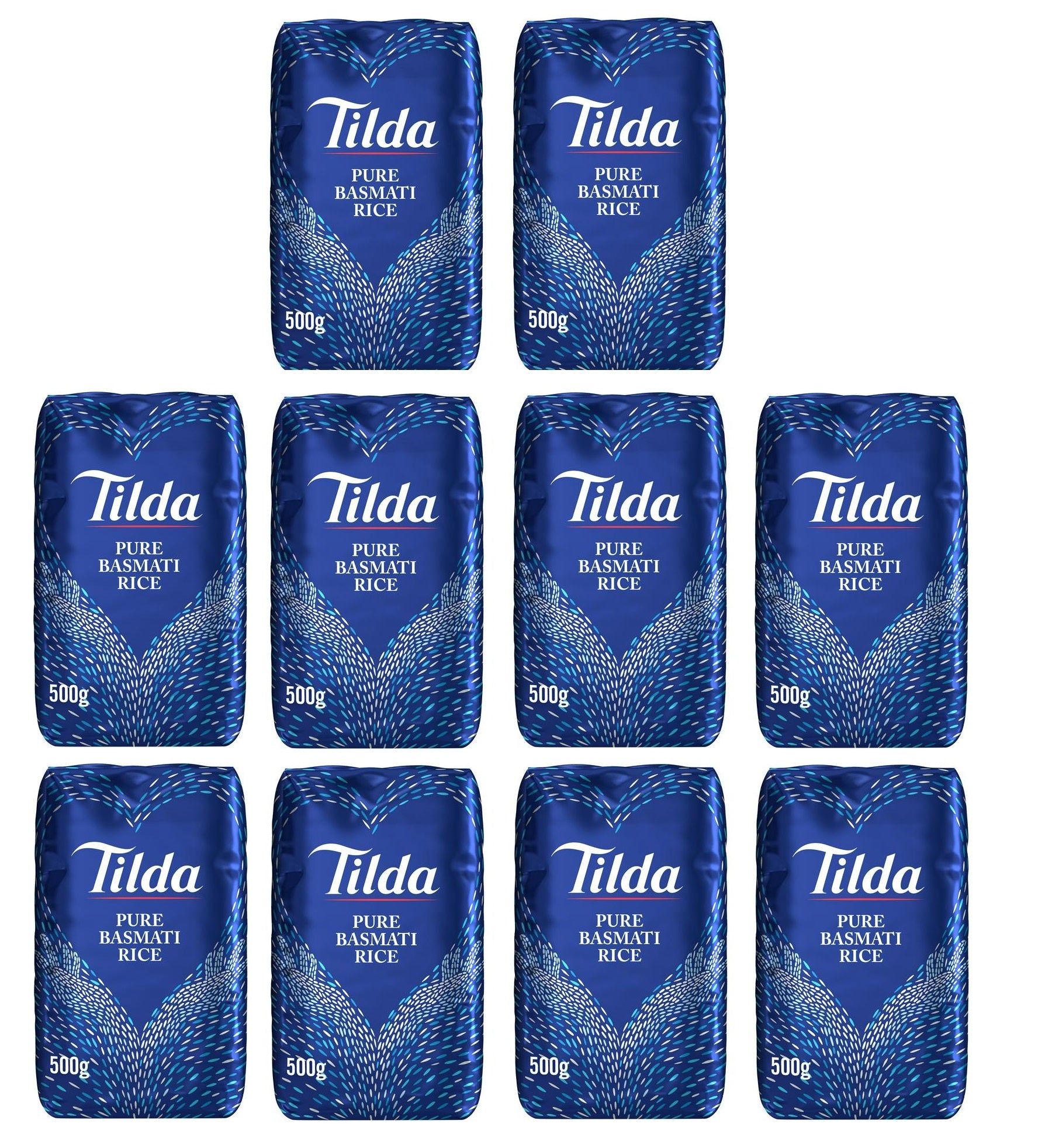 10 X Tilda Pure Basmati 500GM