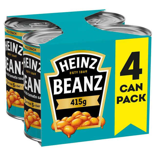 4 x Heinz Baked Beans 415Gm
