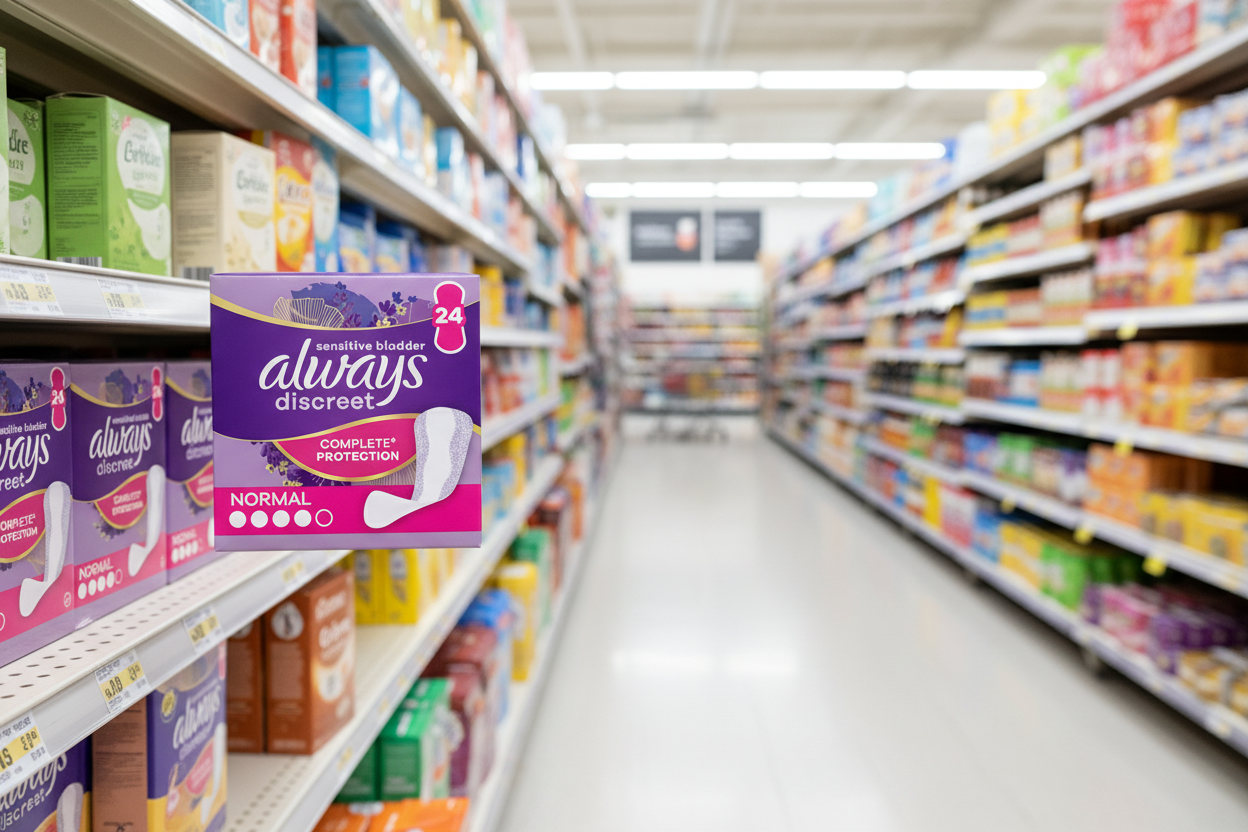 4 x Always Discreet Liners - 24 PACK