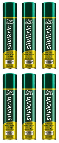 6 x Silvikrin Hairspray Firm Hold - 400ML