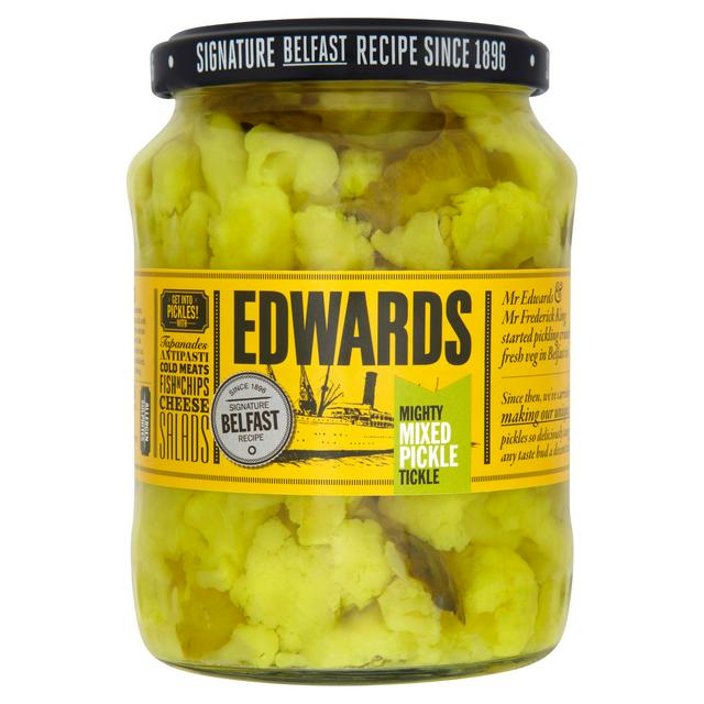 6 x Edwards Mixed Pickles 350Gm