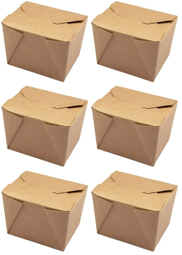 6 x Kraftpax Container 45Oz