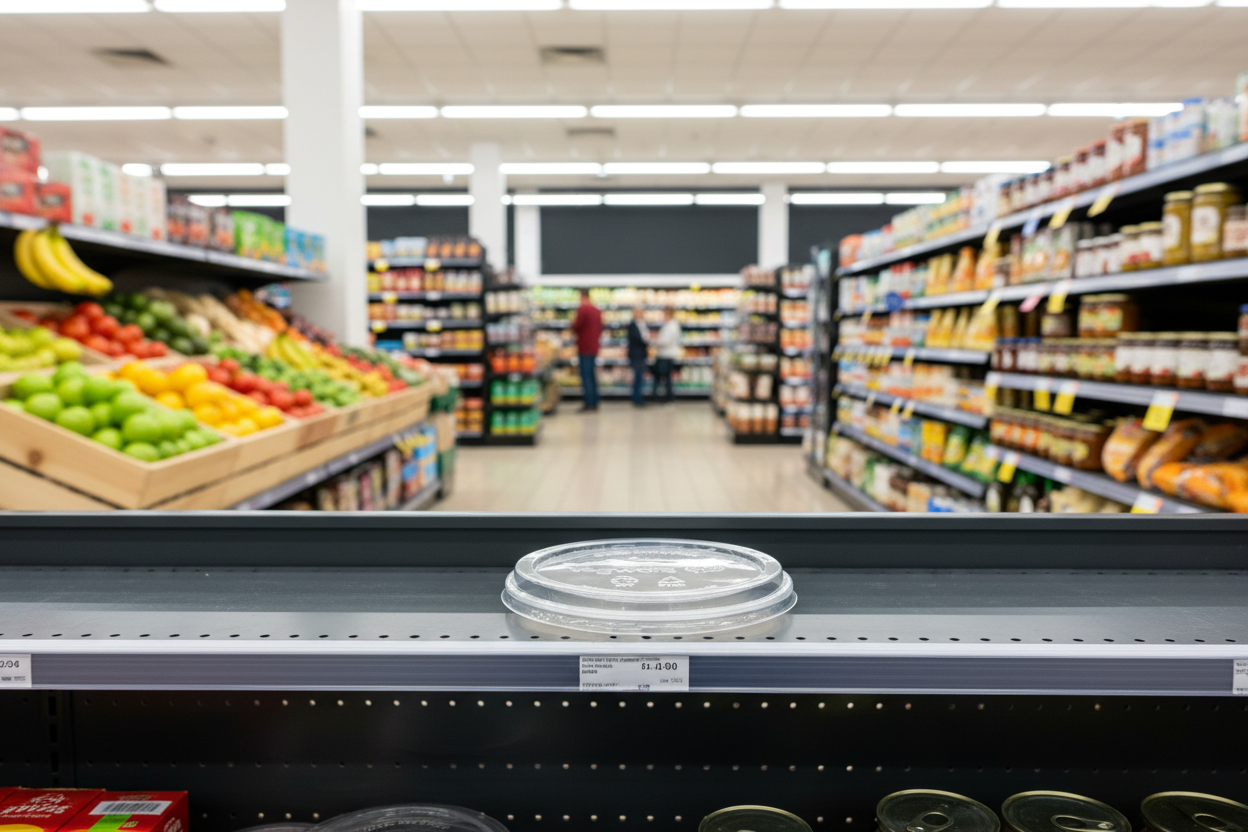 10 x D2E Container Lid Deli Round 12Oz