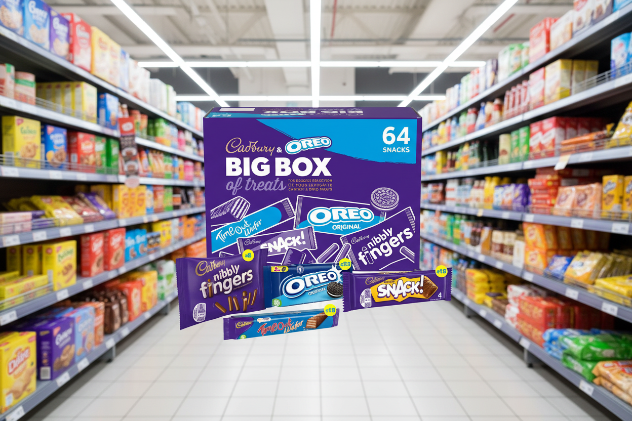 Cadbury & Oreo 64 Big Box Of Treats 1790G