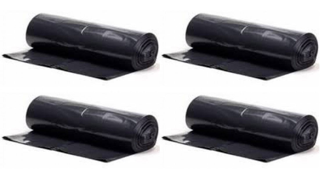 4 x Chefs Kitchen Refuse Bag Black Heavy 2X25Pk X 4