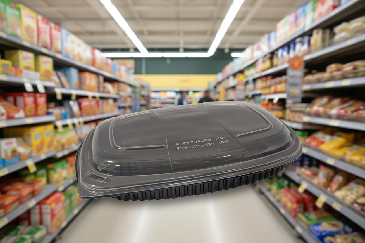 1 Compartment Container And Lid Combo 34Oz