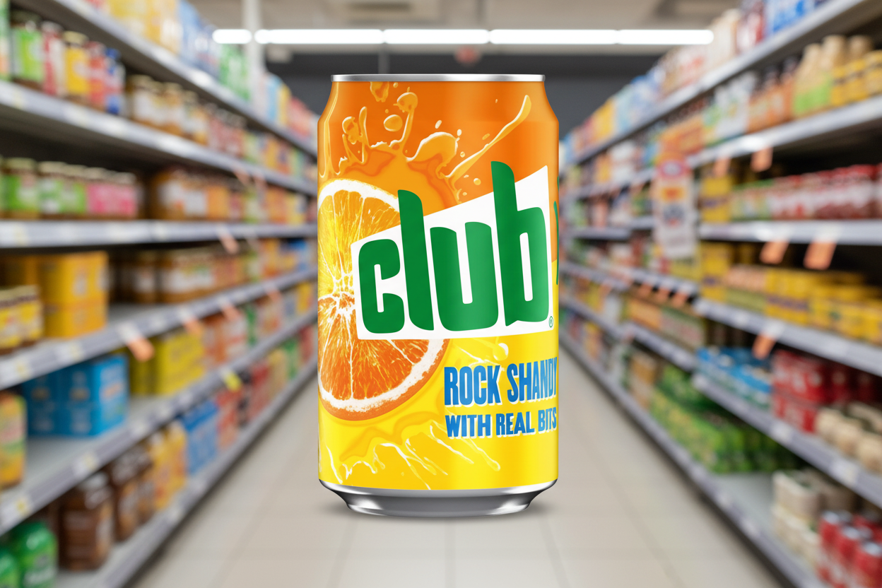 24 x Club Rock Shandy With Real Bits 330Ml