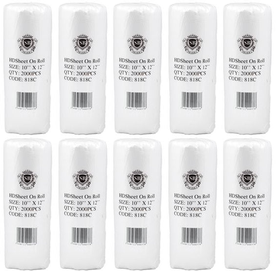 10 x Natural Sheets On A Roll 250X300Mm-Deli