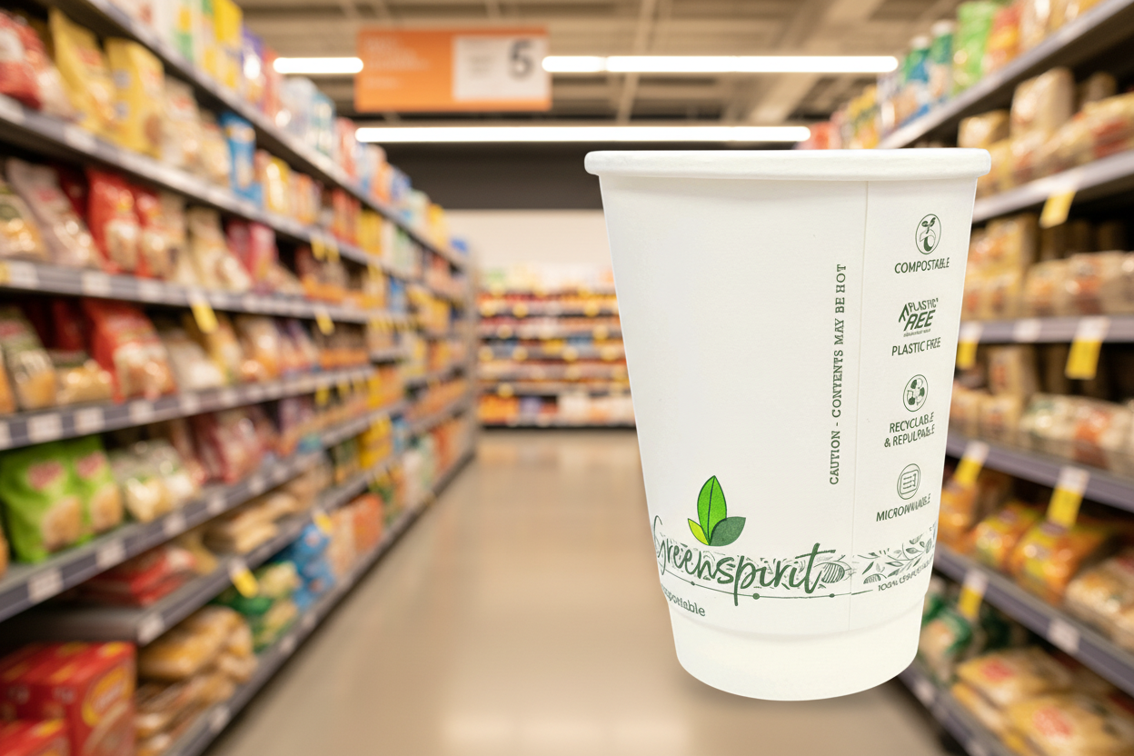 20 x 16Oz Gs Double Wall Cup Plastic Free 25X20