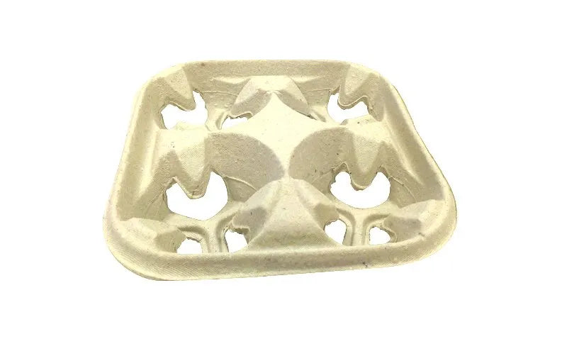4 x Tray 4 Cup Carrier Pulp 220Pk