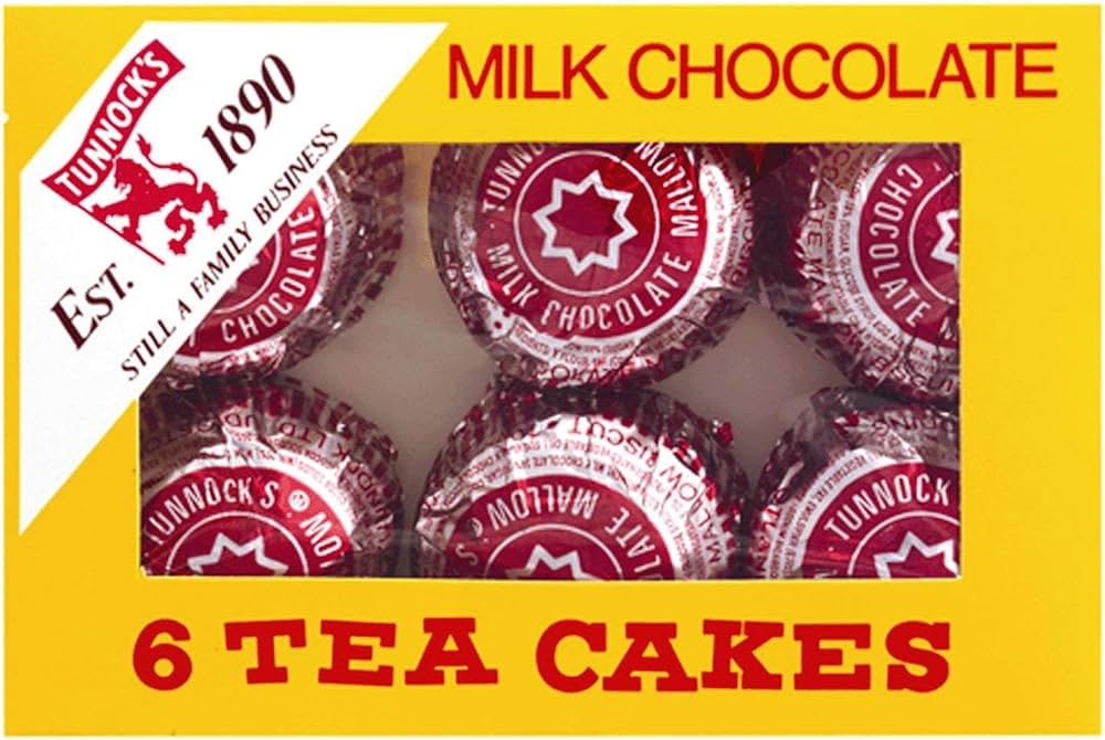 12 x Tunnock's Milk Chocolate Tea Cakes 6 X 24G