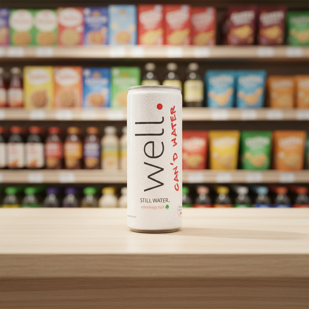 20 x Well Canned Water Still 330 ML