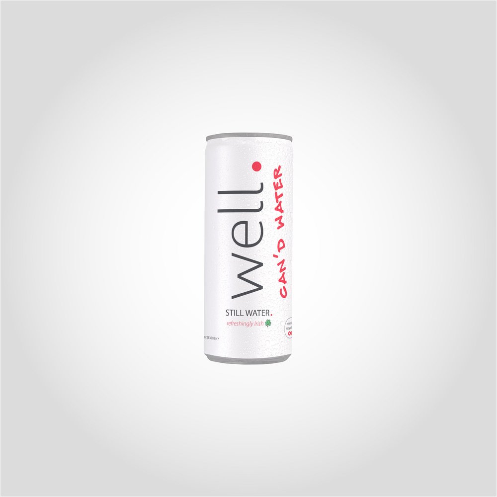 24 x Well Canned Water Still 330Ml