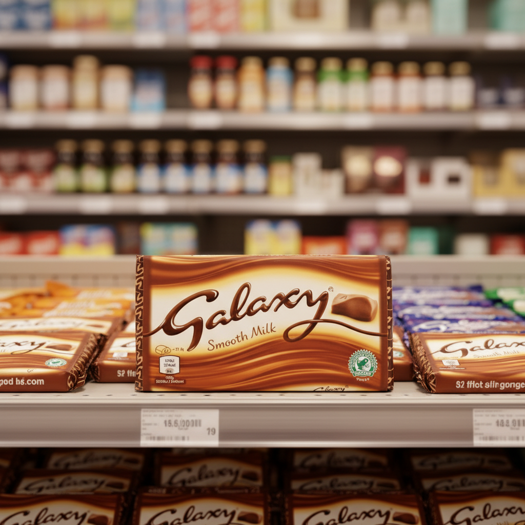 24 x Galaxy Smooth Milk Chocolate Bar 100G