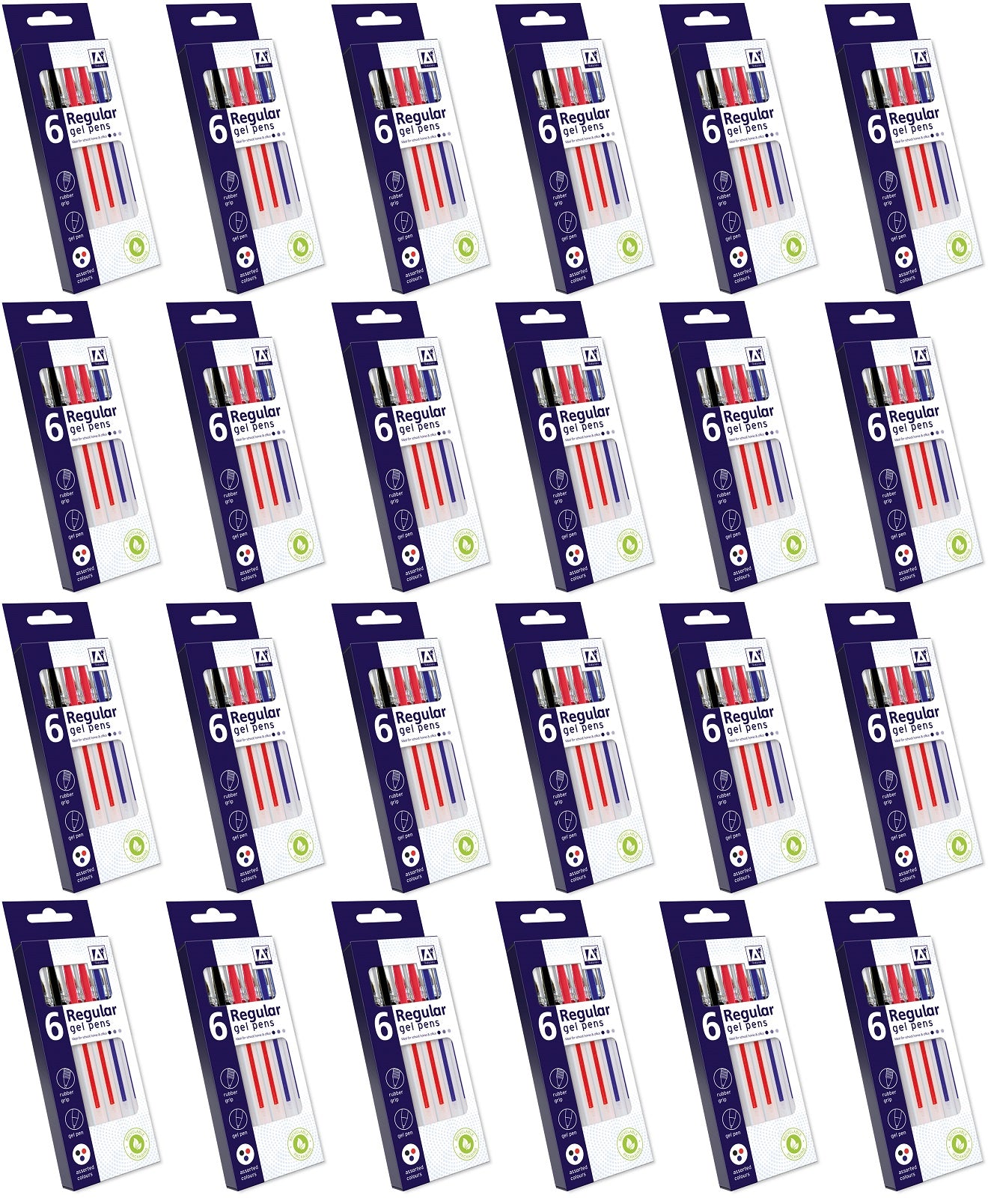 24 x 6 Regular Gel Pens