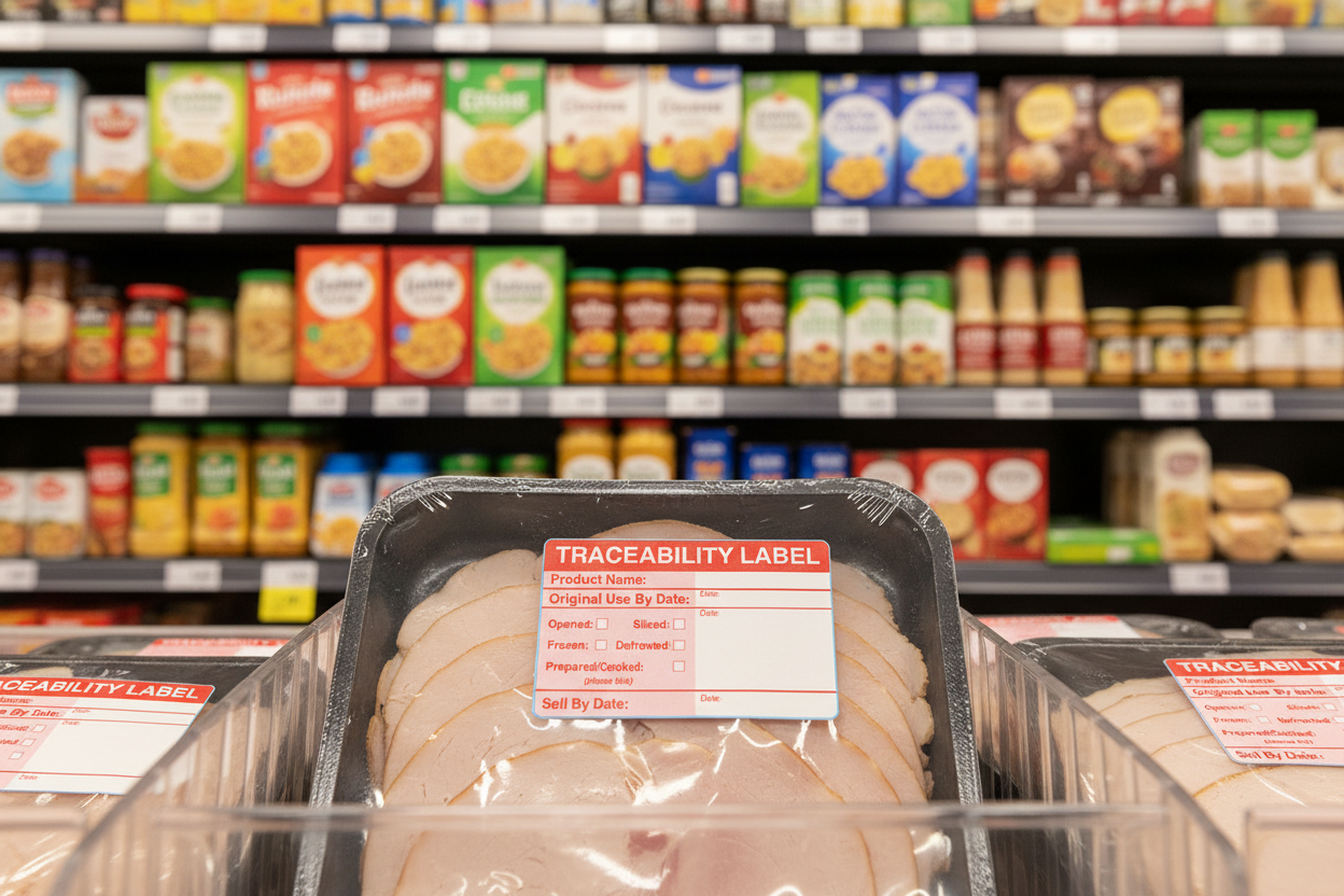 Traceability Label 1000 Roll X 10