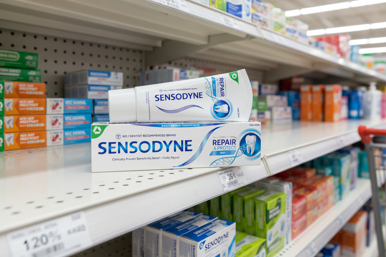 12 x Sensodyne Repair And Protect Original Toothpaste 75Ml