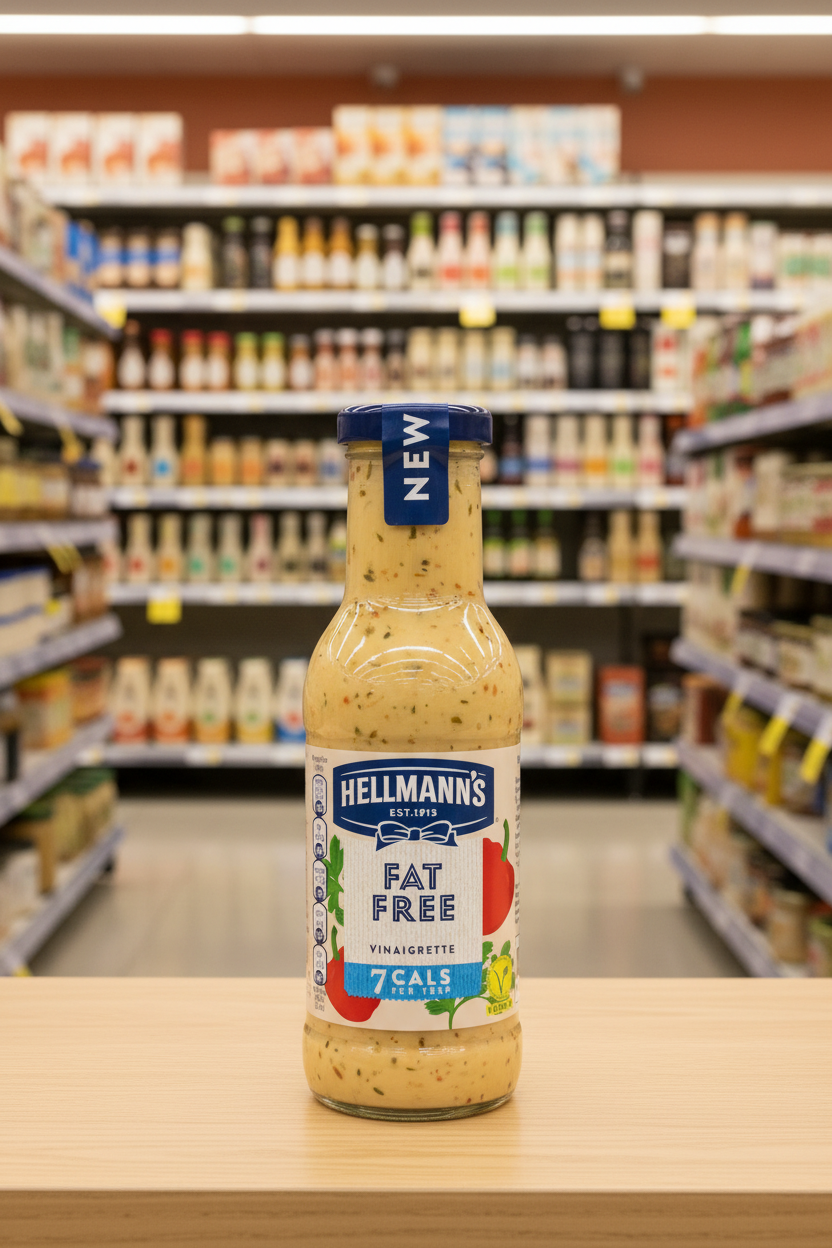 6 x Hellmann's Vinaigrette Fat Free 250 Ml