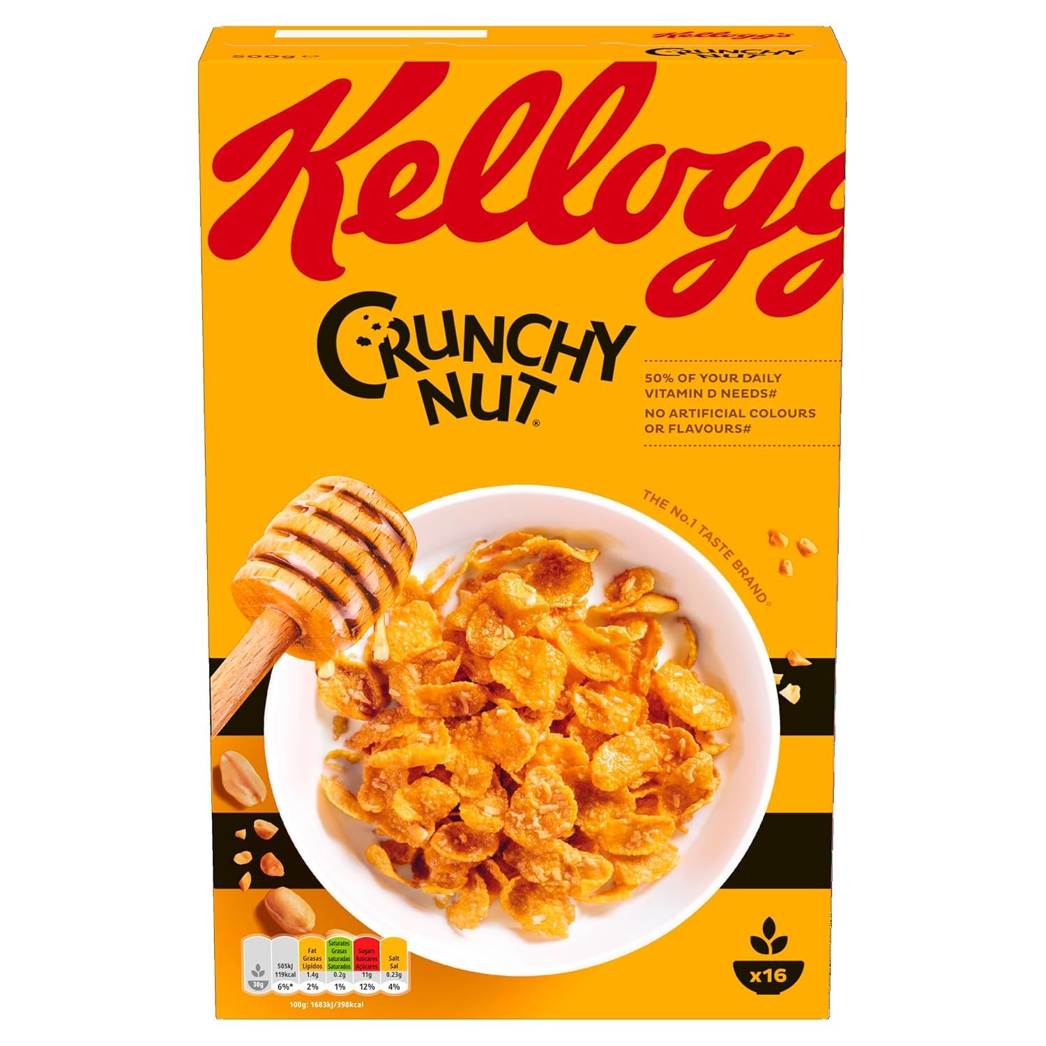 8 x Kelloggs Crunchy Nut - 460g