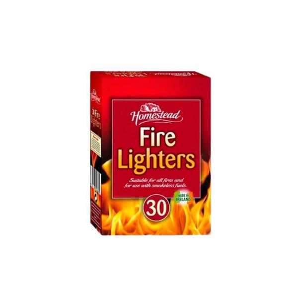 16 x Homestead Firelighetrs 30 PK