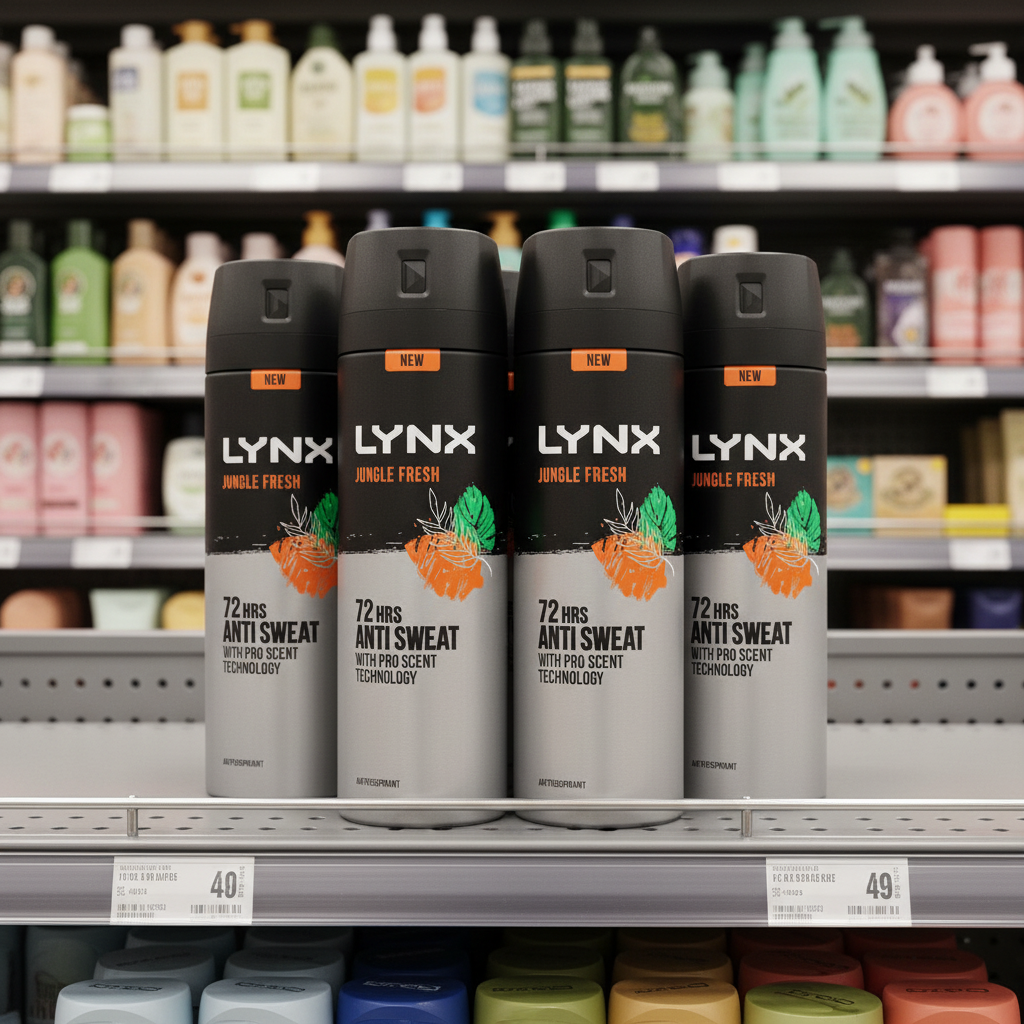6 x Lynx Antiperspirant Deodorant Jungle Fresh 150 Ml